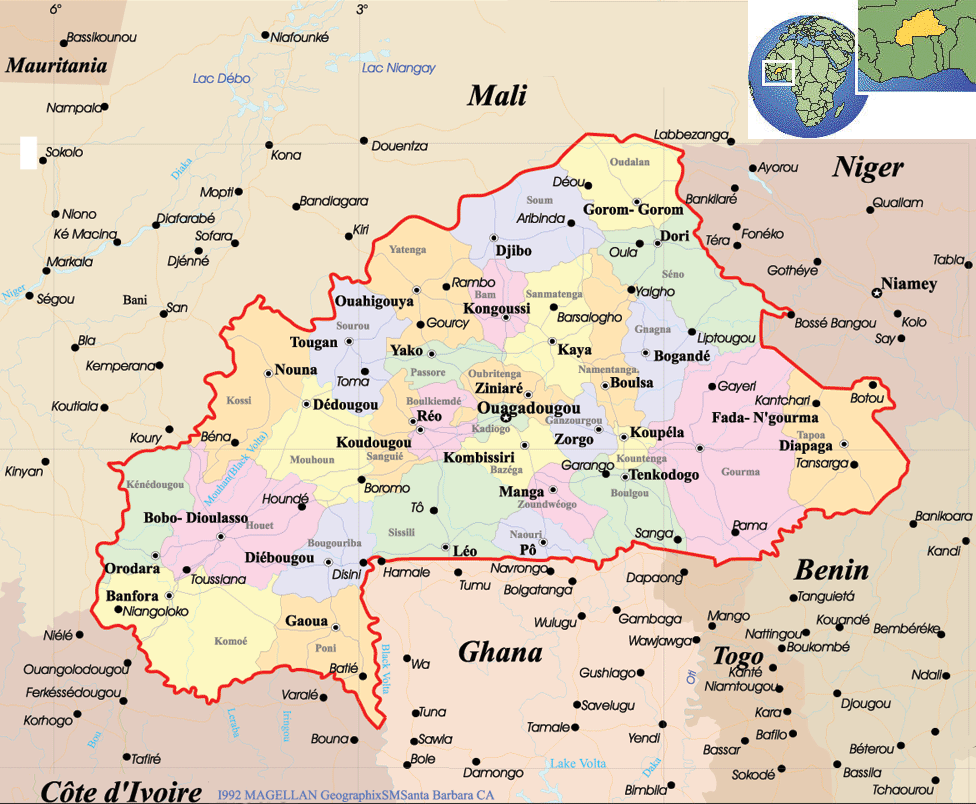 Ouahigouya Map